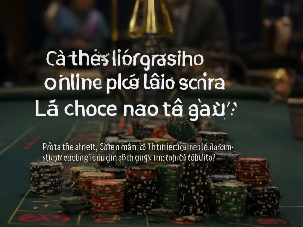 Chọn thể loại game casino